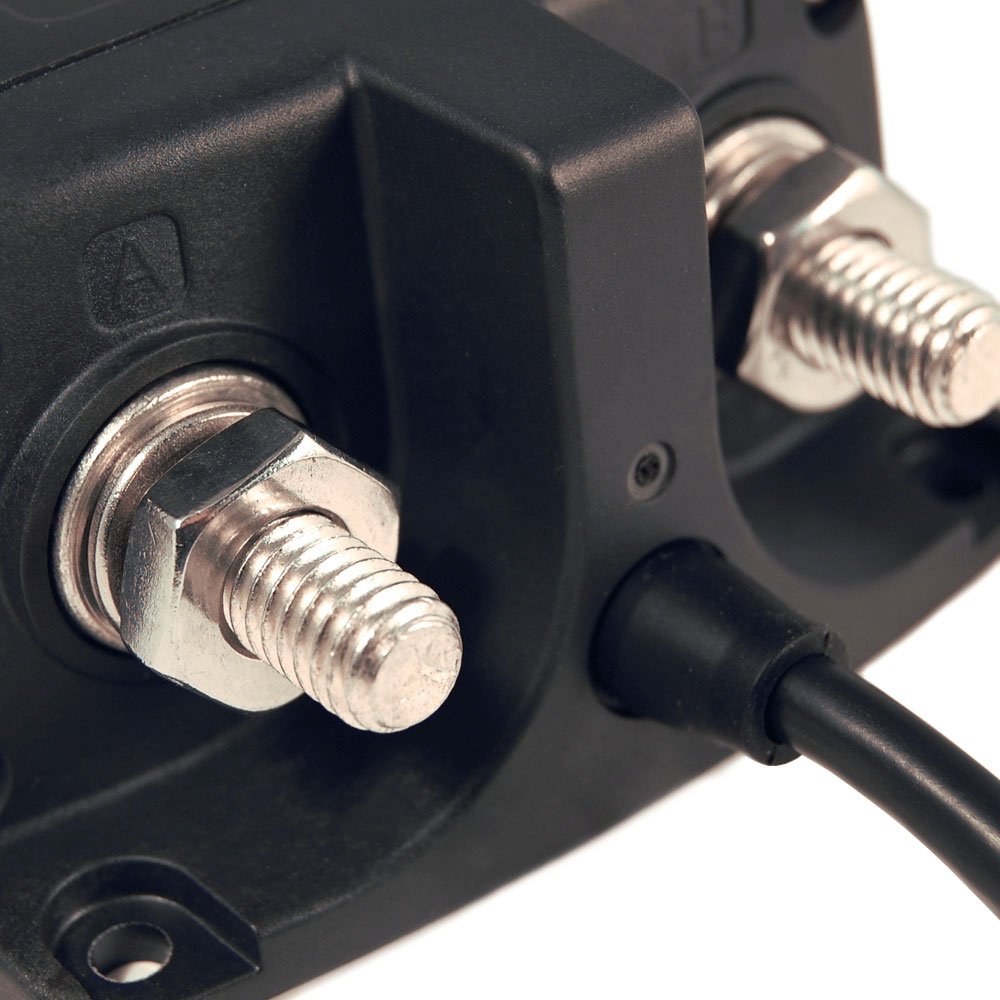 Blue Sea Systems 7717 Ml Rbs Spst Solenoid With Manual Control Auto Release, 24V